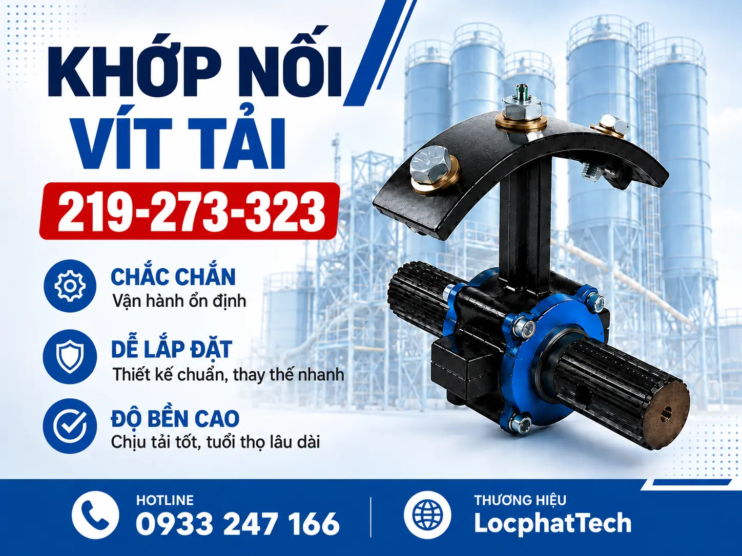 Khớp nối vít tải